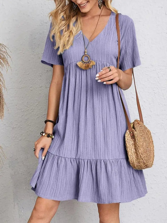 VIVIENNE | V-NECK SUMMER DRESS