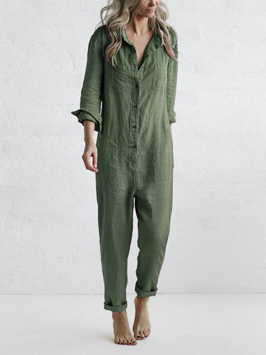 CARMEN | LONG SLEEVE JUMPSUIT