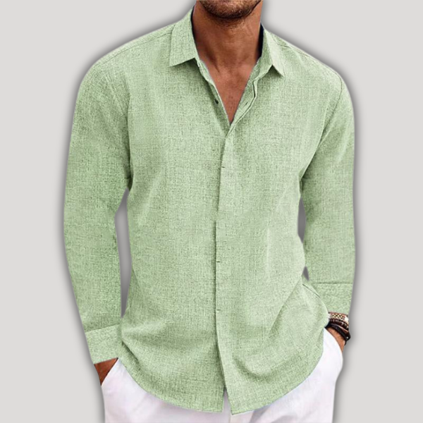 GINO | LONG-SLEEVED LINEN SHIRT