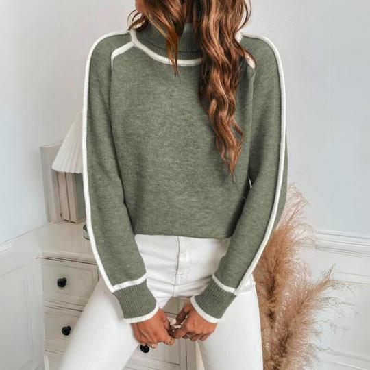 SAGE | STYLISH TURTLENECK SWEATER