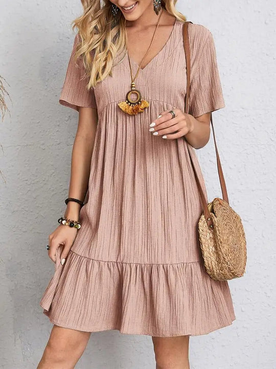 VIVIENNE | V-NECK SUMMER DRESS