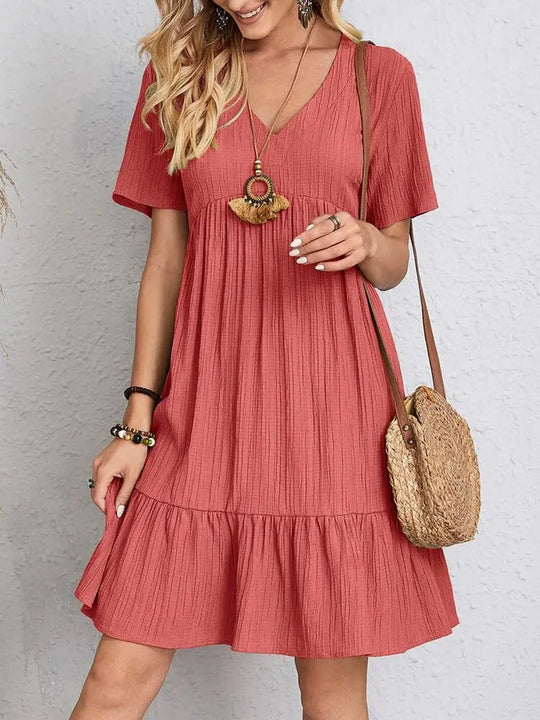 VIVIENNE | V-NECK SUMMER DRESS