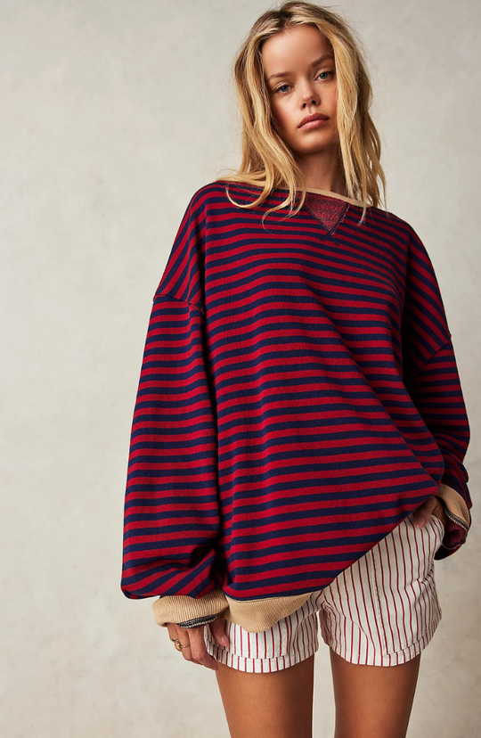 MANA | STRIPED SWEATER