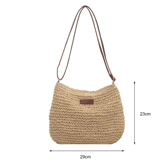 MILA | WOVEN CROSSBODY BAG