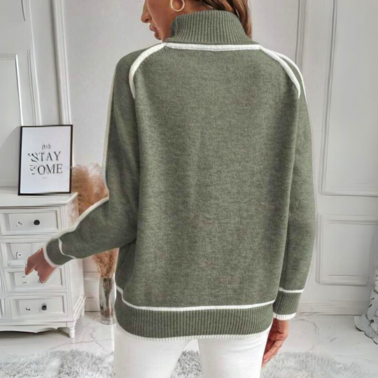 SAGE | STYLISH TURTLENECK SWEATER