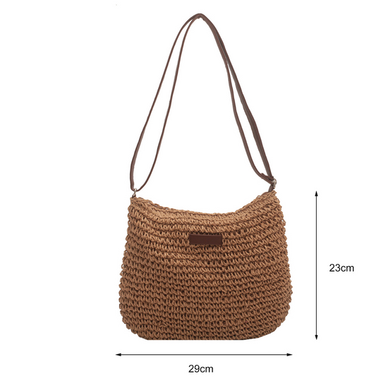 MILA | WOVEN CROSSBODY BAG