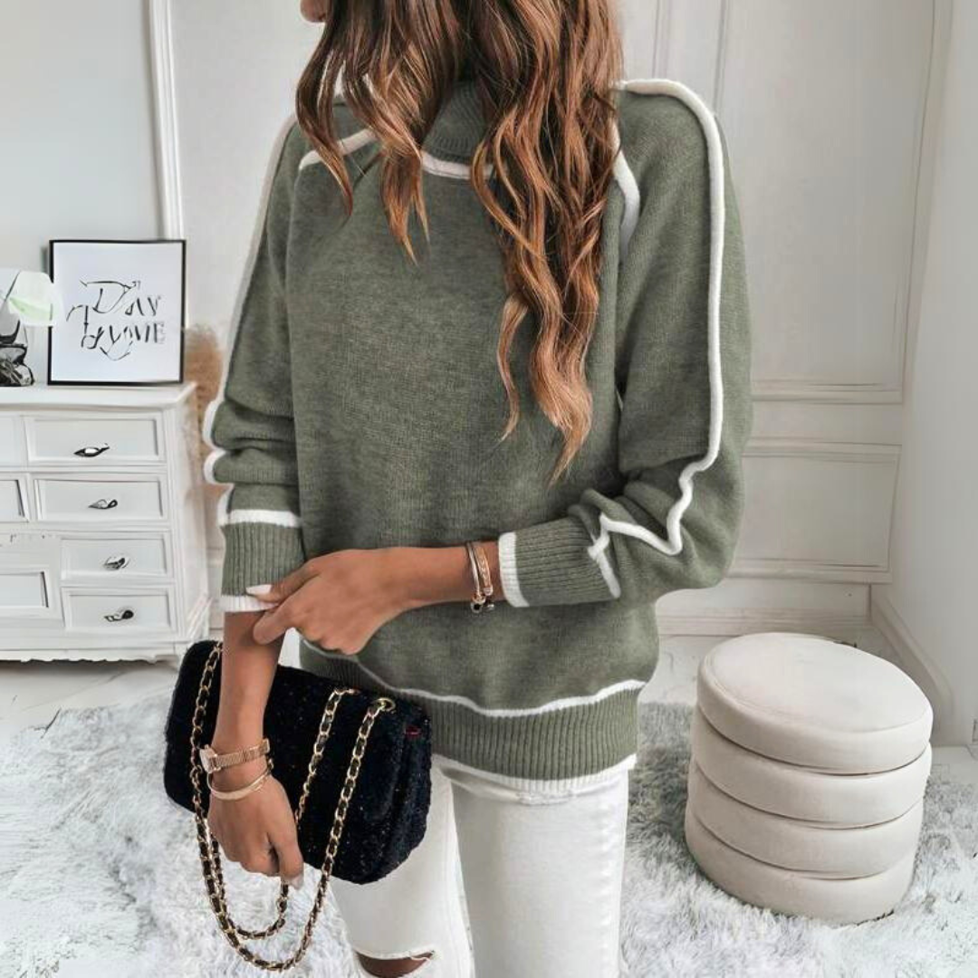 SAGE | STYLISH TURTLENECK SWEATER