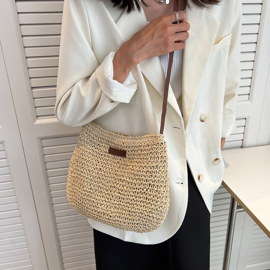 MILA | WOVEN CROSSBODY BAG