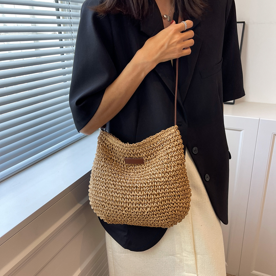 MILA | WOVEN CROSSBODY BAG