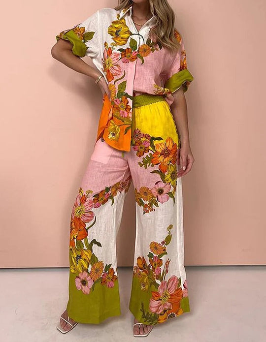 JOVANA | FLORAL 2-PIECE SET