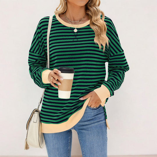 KEISHA | STRIPED SWEATER