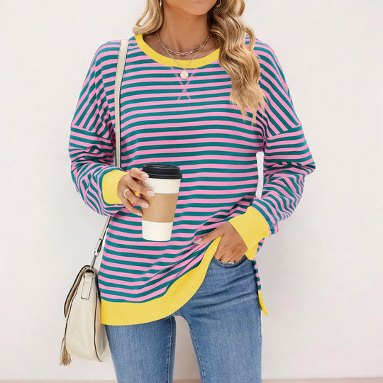 KEISHA | STRIPED SWEATER