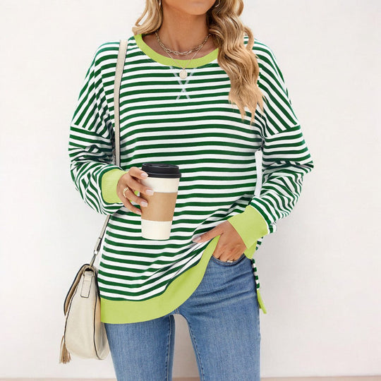 KEISHA | STRIPED SWEATER