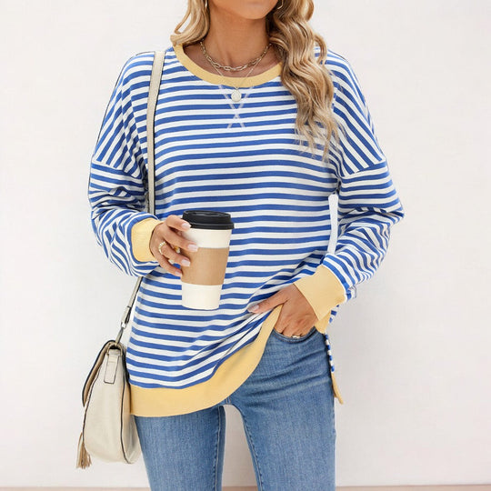 KEISHA | STRIPED SWEATER