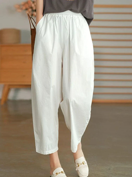 ISABELLA | COTTON SUMMER TROUSERS