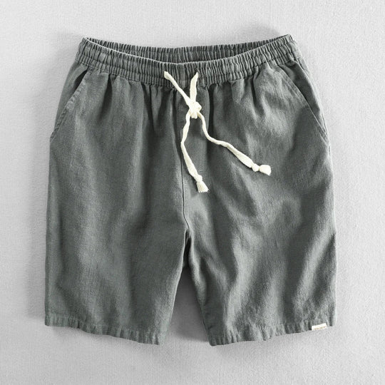 AKURA | COTTON LINEN SHORTS