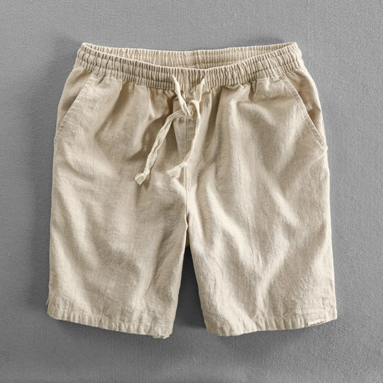 AKURA | COTTON LINEN SHORTS