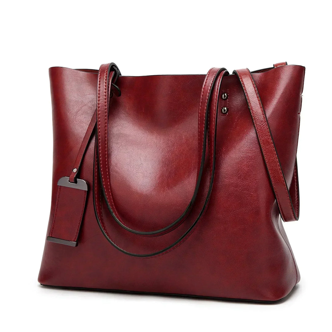 WINONA | LEATHER CROSSBODY-TOTE BAG