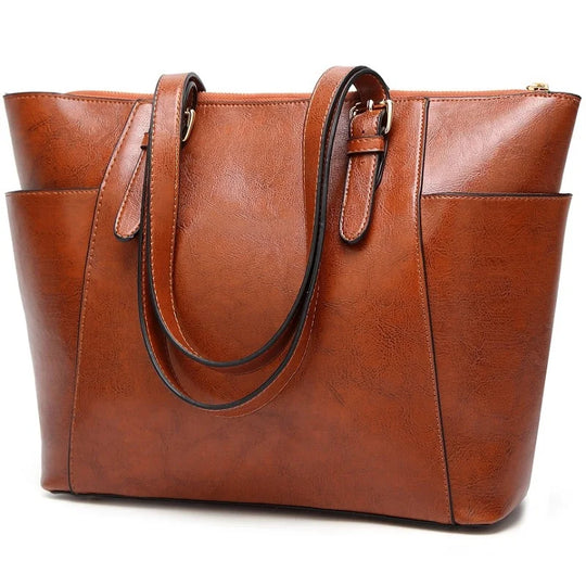 GERTRUDE | VINTAGE LEATHER BAG