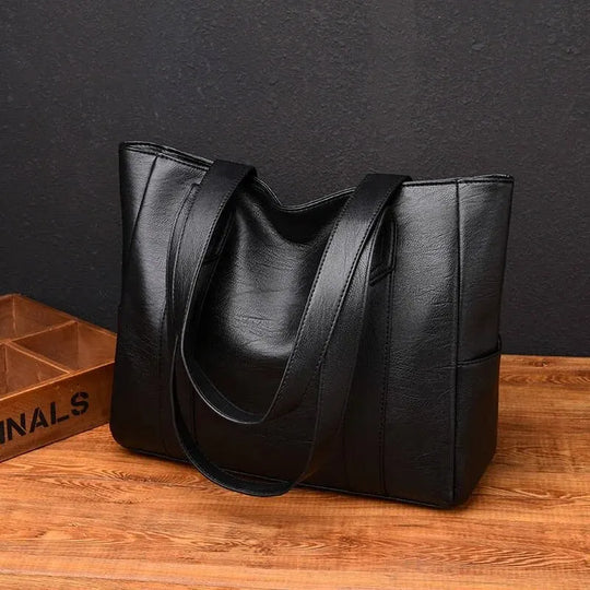 HENRIETTA | ELEGANT LEATHER SHOULDER BAG