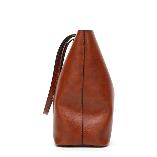 WINONA | LEATHER CROSSBODY-TOTE BAG