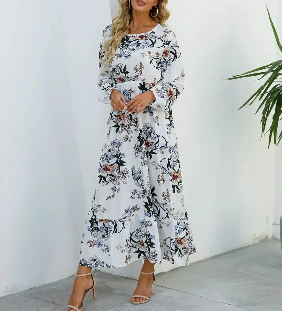 CALLIOPE | FLORAL MAXI DRESS