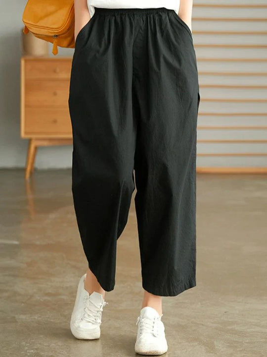 ISABELLA | COTTON SUMMER TROUSERS