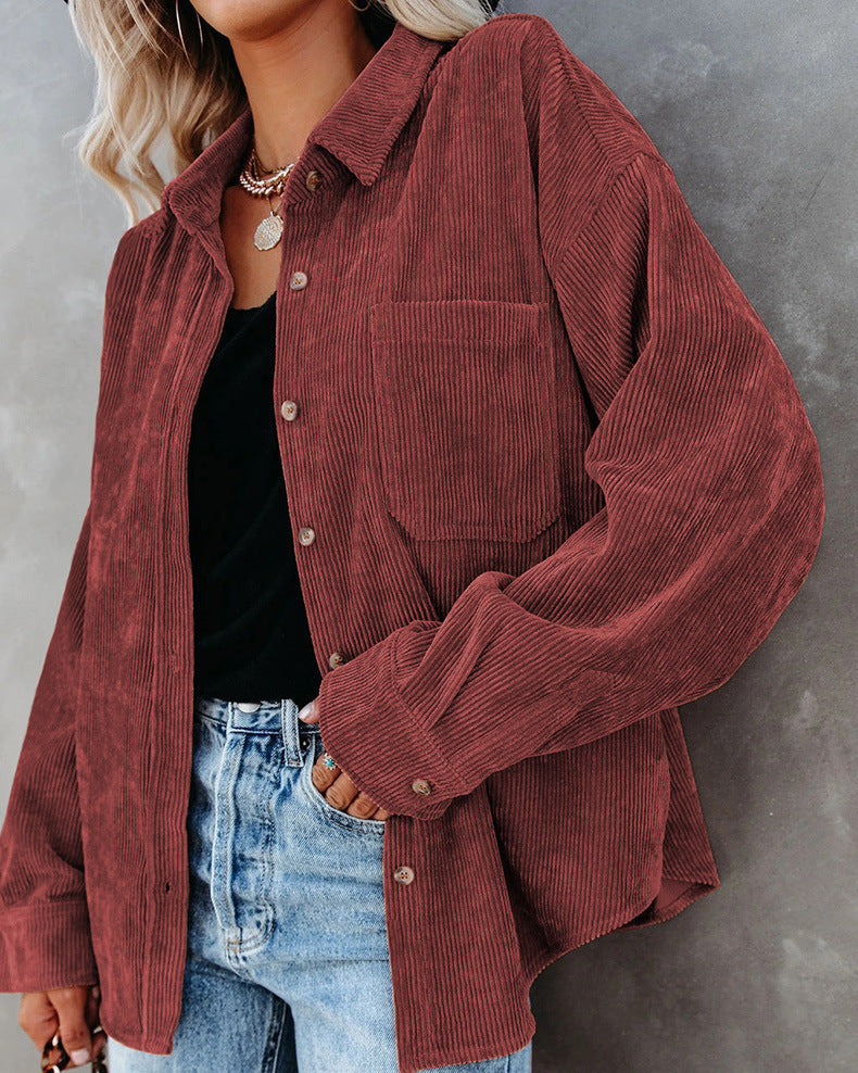 SEREN | VINTAGE VELVET SHIRT