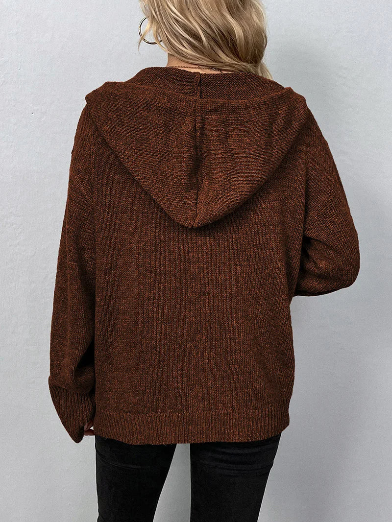 AGNES | HOODED CARDIGAN