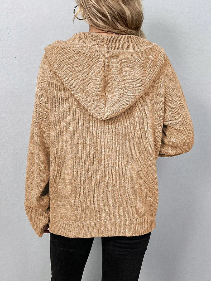 AGNES | HOODED CARDIGAN